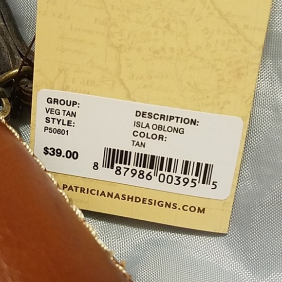 Patricia Nash small leather bag - Picture 2 of 5